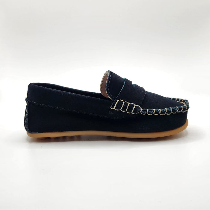 Suede Driving Shoes & Penny Loafers For Kids For Sale Online