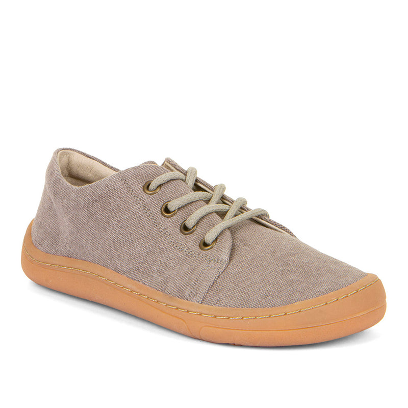 Lace up Organic Canvas Barefoot Sneaker