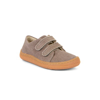 Double Velcro Organic Canvas Barefoot Sneaker