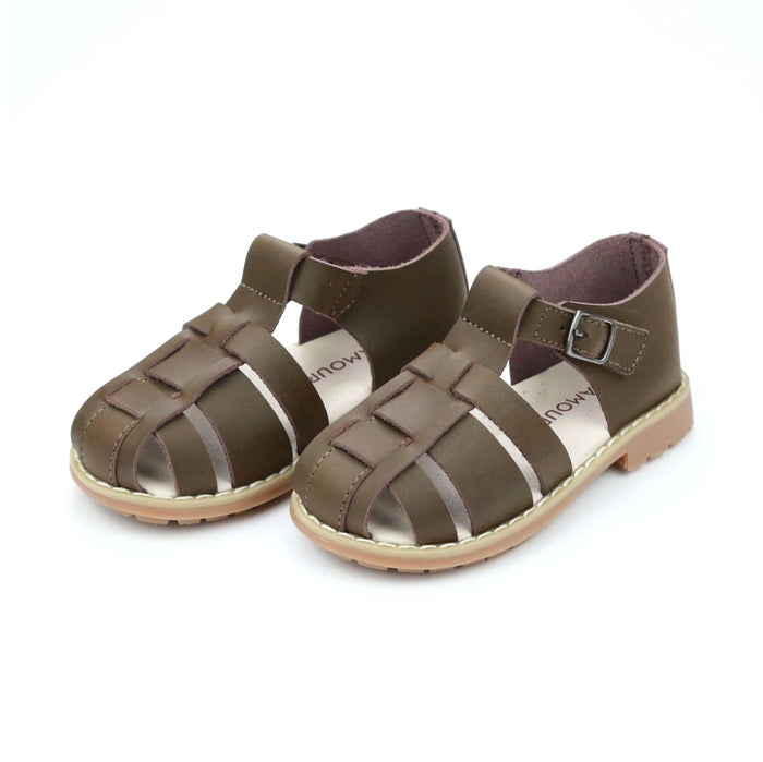Kids Summer Fisherman Sandal With Leather And Rubber Sole For Sale Online