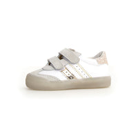 Riby Girl Sneaker/White-Gold-Pink