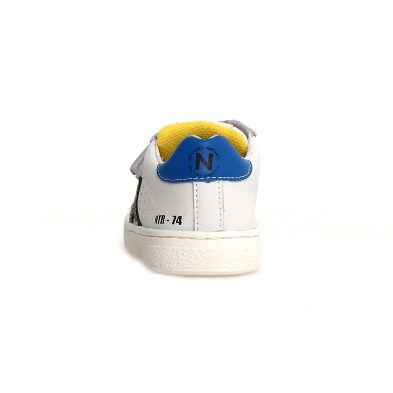 Pinn Kids Sneaker- White/Blue