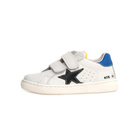 Pinn Kids Sneaker- White/Blue